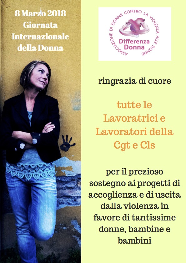 Bacheca CGT Buon 8 Marzo - Auguri a tutte le Donne